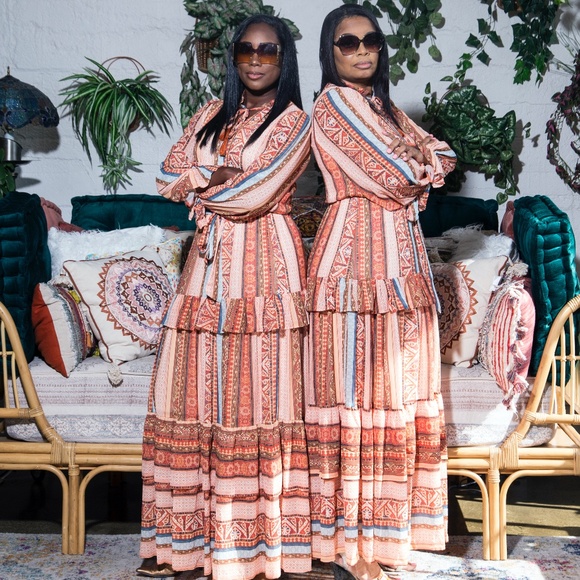 Bohemian Chic Maxi Dress - Picture 3 of 3